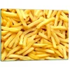 Bordskånere>SKÆREBRÆT I GLAS 52x40 POMMES FRITES