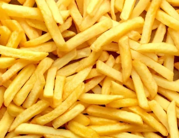 Bordskånere>SKÆREBRÆT I GLAS 52x40 POMMES FRITES