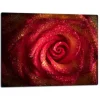 Skeer & Skovle>SKÆREBRÆT I GLAS 52x40 ROSA