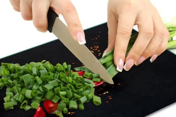 Grydelapper & Grillvanter>SKÆREBRÆT MED GLAS 52x40 CHILI PEBER