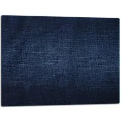 Grydelapper & Grillvanter>SKÆREBRÆT MED GLAS 52X40 MARINEBLÅ