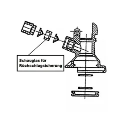 Flaskepropper>Skueglas til tøndelukning (Micro Matic)