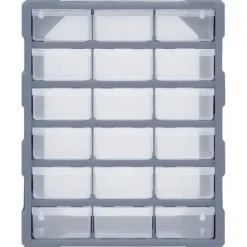 Skuffereol med 18 skuffer 38x16x47 cm - Skuffereol - Skuffereoler - Home & Living Best