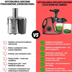 Slow juicer 150W til frugt og grønt KOLDPRESSE KLAUSBERG KB-7865 Best