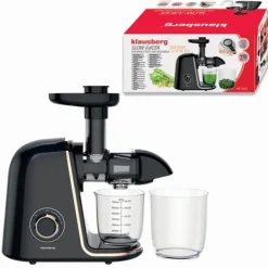 Juicepresser - Nyd Friskpresset Juice Derhjemme>Slow juicer 150W til frugt og grønt KOLDPRESSE KLAUSBERG KB-7867