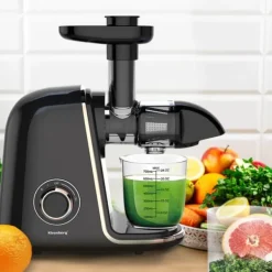 Juicepresser - Nyd Friskpresset Juice Derhjemme>Slow juicer 150W til frugt og grønt KOLDPRESSE KLAUSBERG KB-7867
