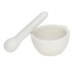 Mortere & Pistiller>Små keramiske kværnskåle - 10 sæt 60 ml morter og støder til laboratorieudstyr