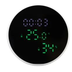 Smart WiFi termometer hygrometer med høj nøjagtighed og stemmestyring