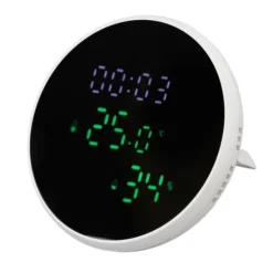 Smart WiFi termometer hygrometer med høj nøjagtighed og stemmestyring