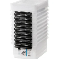Orthex SmartStore Classic 15 - opbevaringsboks med låg, 10 stk. pakke Discount