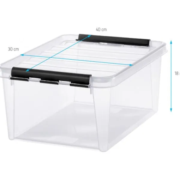 Orthex SmartStore Classic 15 - opbevaringsboks med låg, 10 stk. pakke Discount