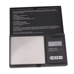 Smykkevægt LCD-display 0,01 g til 1000 g Høj nøjagtighed Enhedskonvertering Digital Lommevægt til Familiekøkken Cafe Sale