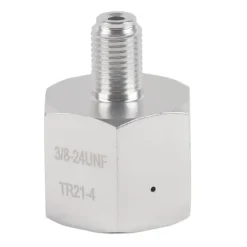 Sodavandsmaskiner>Sodavand CO2 Adapter Mini Regulator Hjemmebrygget Øl Corny Keg 3/8‑24UNF til 6ACME‑6G