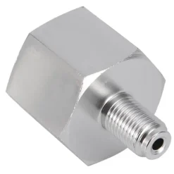 Sodavandsmaskiner>Sodavand CO2 Adapter Mini Regulator Hjemmebrygget Øl Corny Keg 3/8‑24UNF til 6ACME‑6G