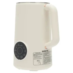 Sojamælk-Maskiner>Sojamælkemaskine & Blender - Bordmodel - 1 l - 304 rustfrit stål - 10 blade - 30000 omdr./min - 600 W opvarmning - 220 V EU-stik - Elfenben