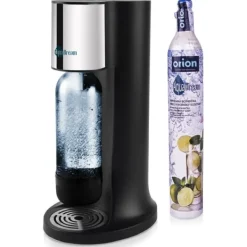Sodavandsmaskiner>Sort AquaDream carbonator sifon til kulsyrevand, patronsæt