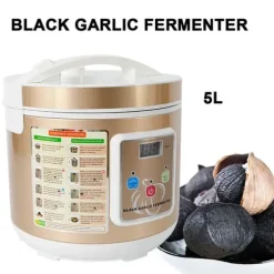 Sort hvidløg fermenter, 5 L intelligent hvidløgsmaskine, 90 W, 12–15 dages fermentering Discount