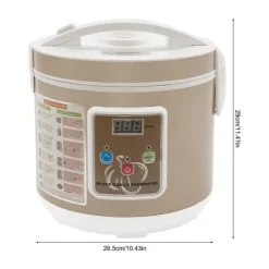 Sort hvidløg fermenter, 5 L intelligent hvidløgsmaskine, 90 W, 12–15 dages fermentering Discount