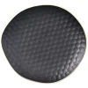 Sort keramik desserttallerken TEA TIME 16,5x15 cm Discount