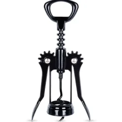 Sort metal vinproptrækker 16 cm Online