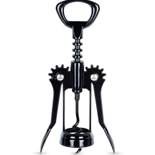 Sort metal vinproptrækker 16 cm Online