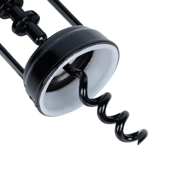 Sort metal vinproptrækker 16 cm Online
