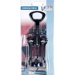 Sort metal vinproptrækker 16 cm Online