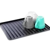 Sort opvaskemåtte 39,5x30,5 cm Outlet