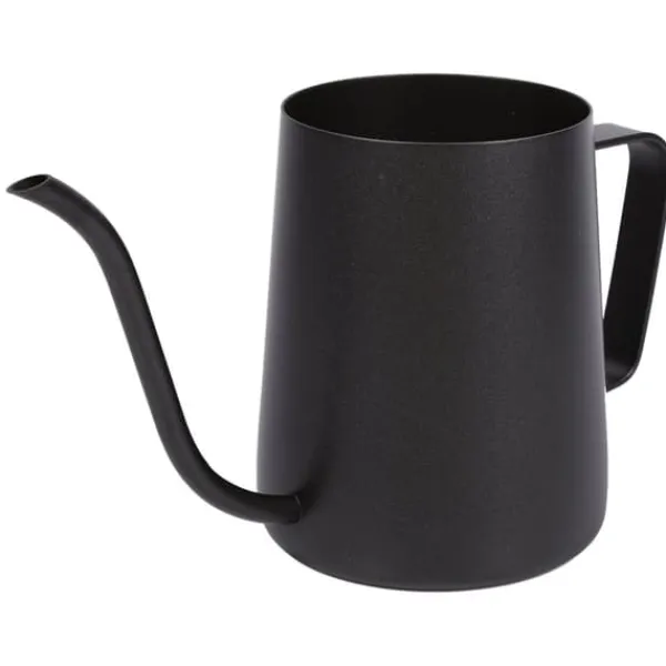 Elkedel>Sort Rustfrit Stål Svanehals Kaffekande (350ml)
