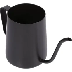 Elkedel>Sort Rustfrit Stål Svanehals Kaffekande (350ml)