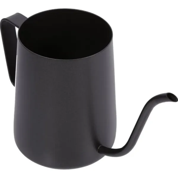 Elkedel>Sort Rustfrit Stål Svanehals Kaffekande (350ml)