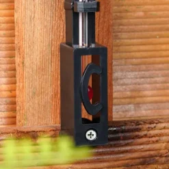 Sort udendørstermometer 27 cm Outlet