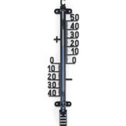 Sort udendørstermometer 25 cm Sale
