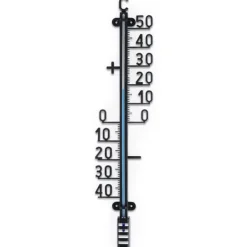 Sort udendørstermometer 41 cm New
