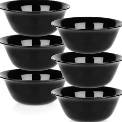 Sorte glasskåle 300 ml 6 stk. Online