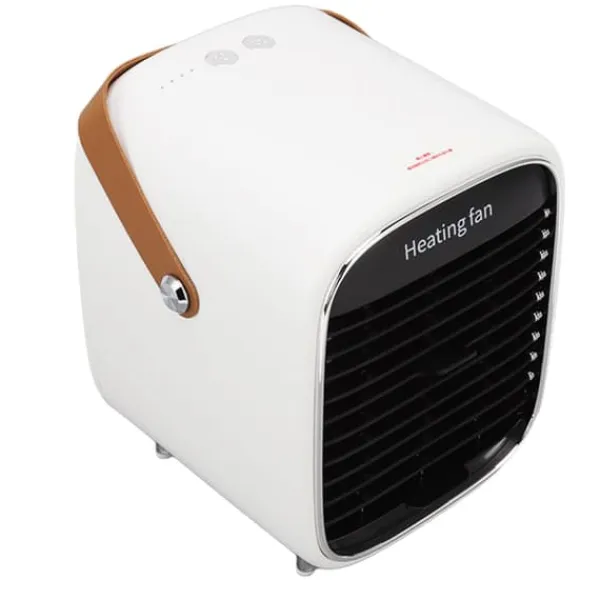 Radiatorer>Space Heater Mini Letvægts Bærbar Overophedningsbeskyttelse Moderne Elvarmer Hvid EU-stik 220V