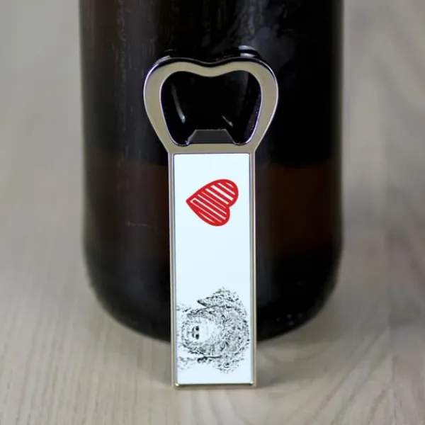 Cocktailshakers & Drinkudstyr>Spansk vandhund - flaskeåbner med en hund, personlig køleskabsåbner, unik gave til en mand fra Art-Dog