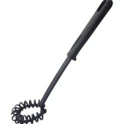 Spiralpiskeris, sort, BLACKLINE, 28 cm Best