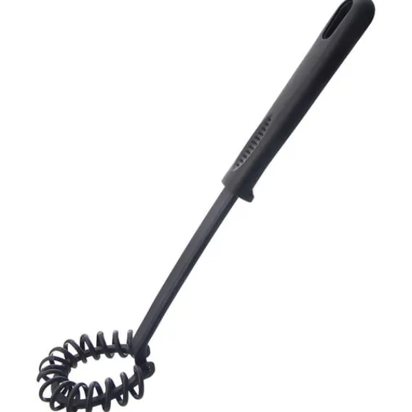 Spiralpiskeris, sort, BLACKLINE, 28 cm Best