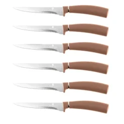SÆT BØFKNIVE 6 STK BERLINGER HAUS BH-2811 ROSE GULD Discount