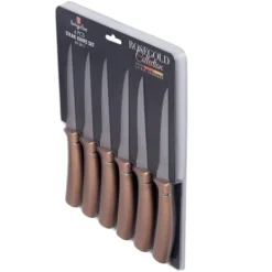 SÆT BØFKNIVE 6 STK BERLINGER HAUS BH-2811 ROSE GULD Discount