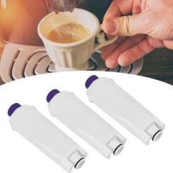 3st Kaffemaskin Vattenfilterbyte ABS för DeLonghi DLSC002 kaffebryggare Hot