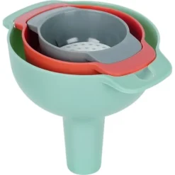 Sæt køkkentragte med si 10/8/6 cm 4-delt tragtsi EXCELLENT HUSWARE 259731 Outlet