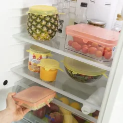Sæt med 10 genanvendelige og justerbare køkkenlåg Lilyd InnovaGoods Best