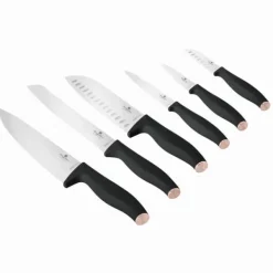 Sæt med 6 køkkenknive BERLINGER HAUS Black Rose BH-2949 Clearance