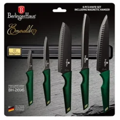 Køkkenknive>SÆT MED 5 KØKKENKNIVE MED STRIP BERLINGER HAUS BH-2696