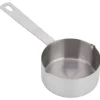 Sæt med måleskeer i rustfrit stål til bagning - 1/4 kop (60 ml) med skala - Køkkenudstyr Hot