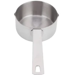 Sæt med måleskeer i rustfrit stål til bagning - 1/4 kop (60 ml) med skala - Køkkenudstyr Hot