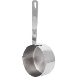 Sæt med måleskeer i rustfrit stål til bagning - 1/4 kop (60 ml) med skala - Køkkenudstyr Hot