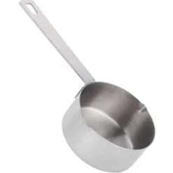 Sæt med måleskeer i rustfrit stål til bagning - 1/4 kop (60 ml) med skala - Køkkenudstyr Hot